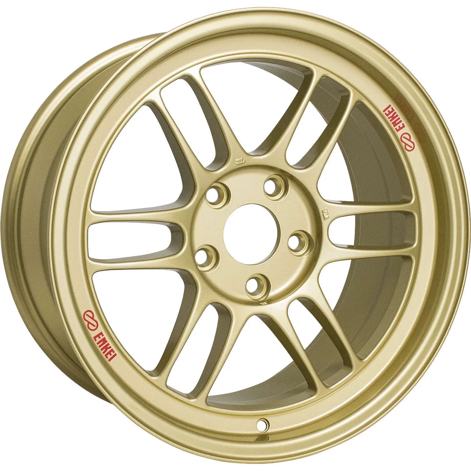 Enkei RPF1 Wheels Gold 18x8.5 +40mm 5x114.3 (Single Wheel) - 2015-2023 Subaru WRX / 2015-2021 STI / 2019-2023 Forester